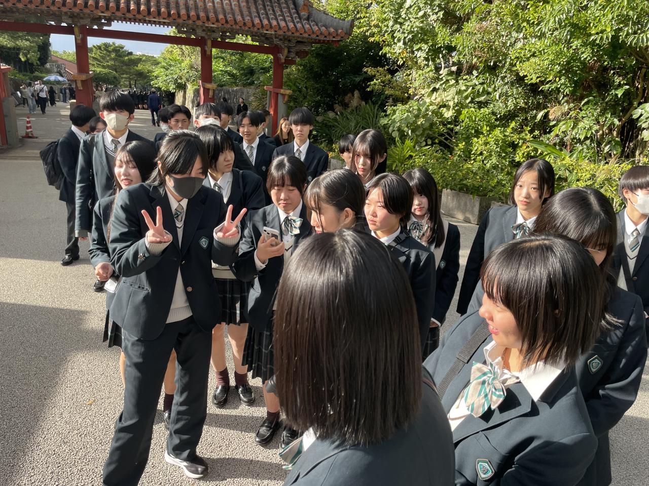 ２学年修学旅行 １日目