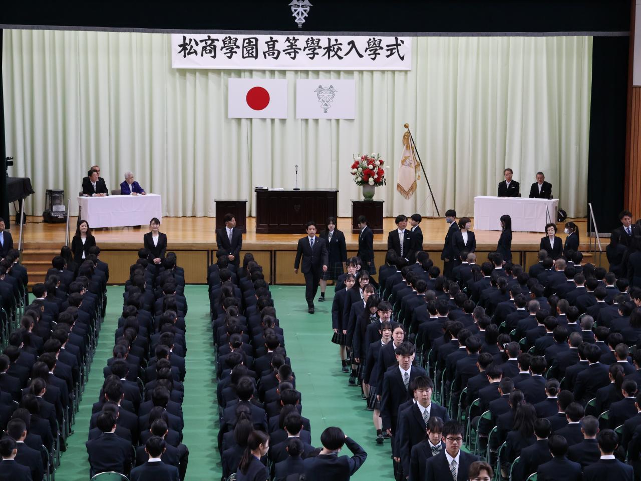 全日制課程 令和7年度入学式