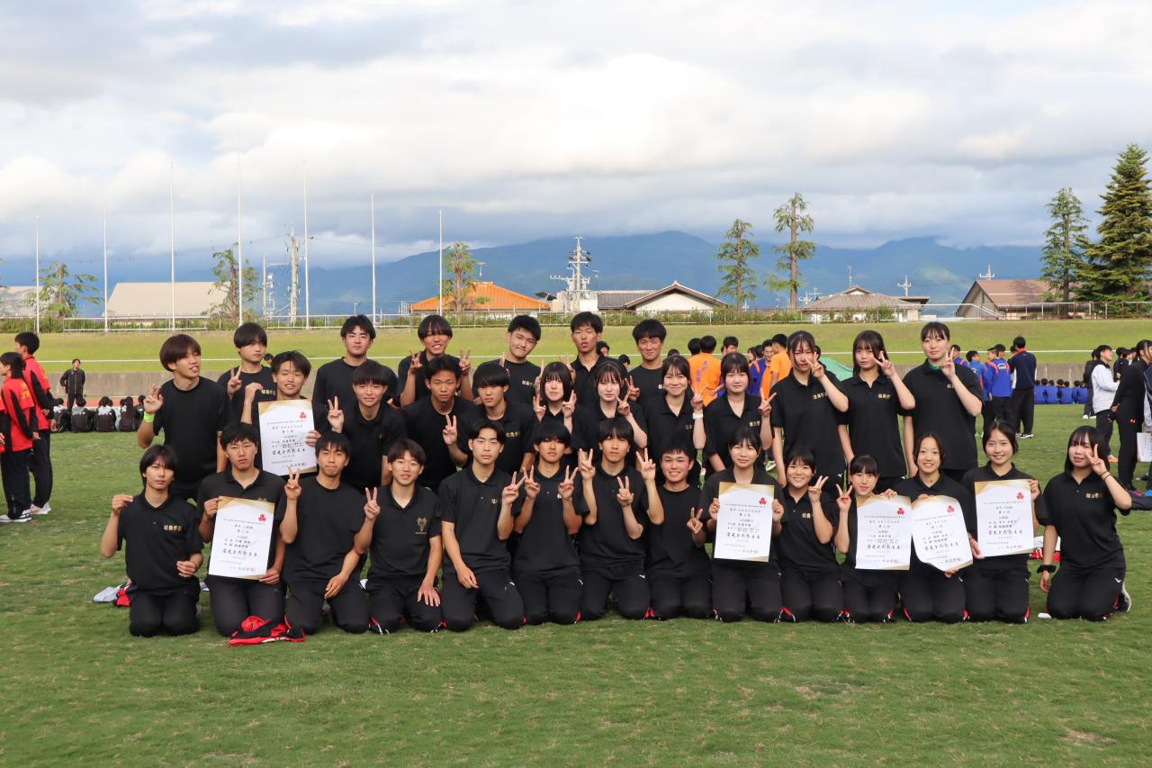長野県高校総体県大会結果　陸上部