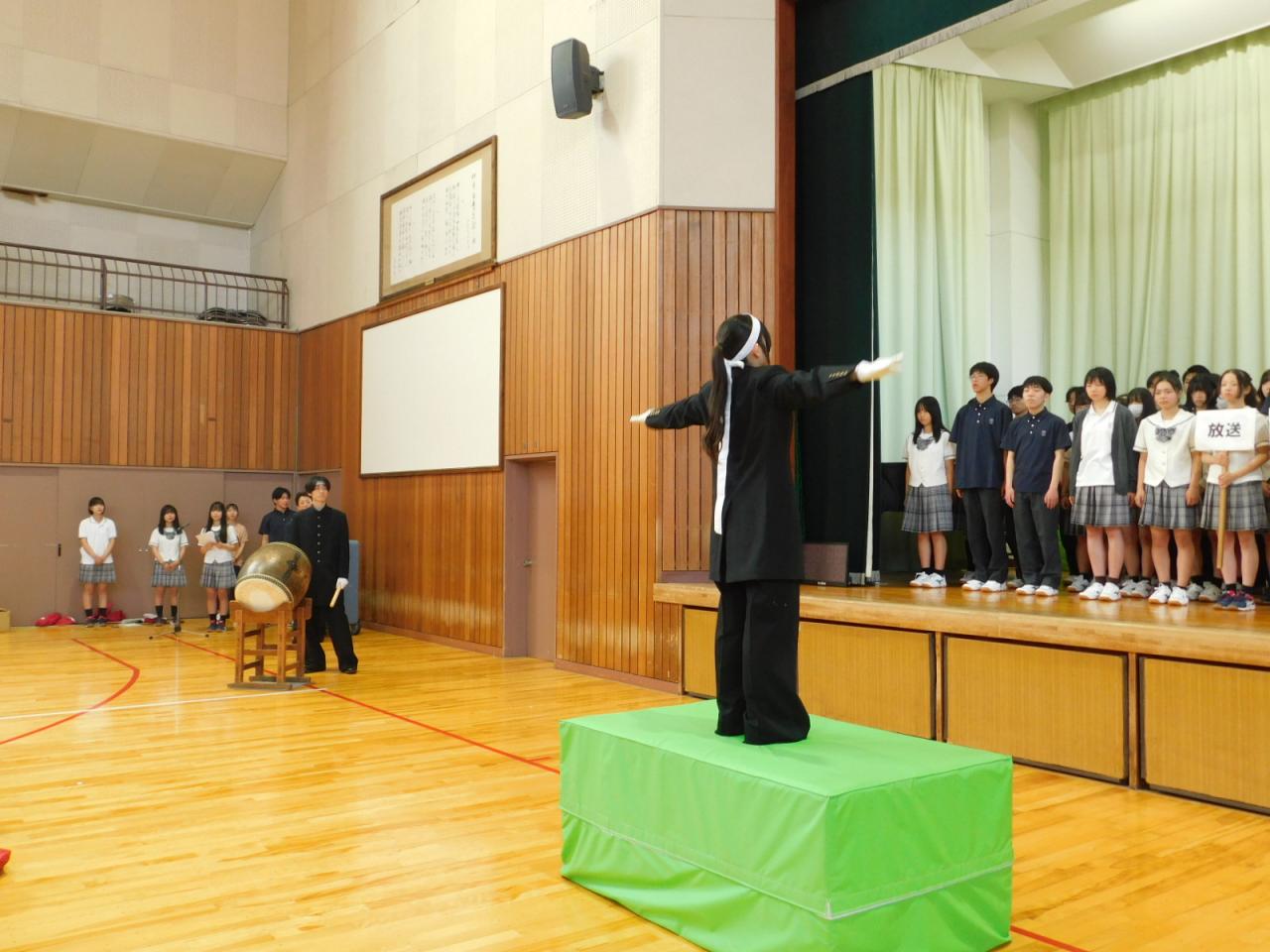 全国大会壮行会が行われました