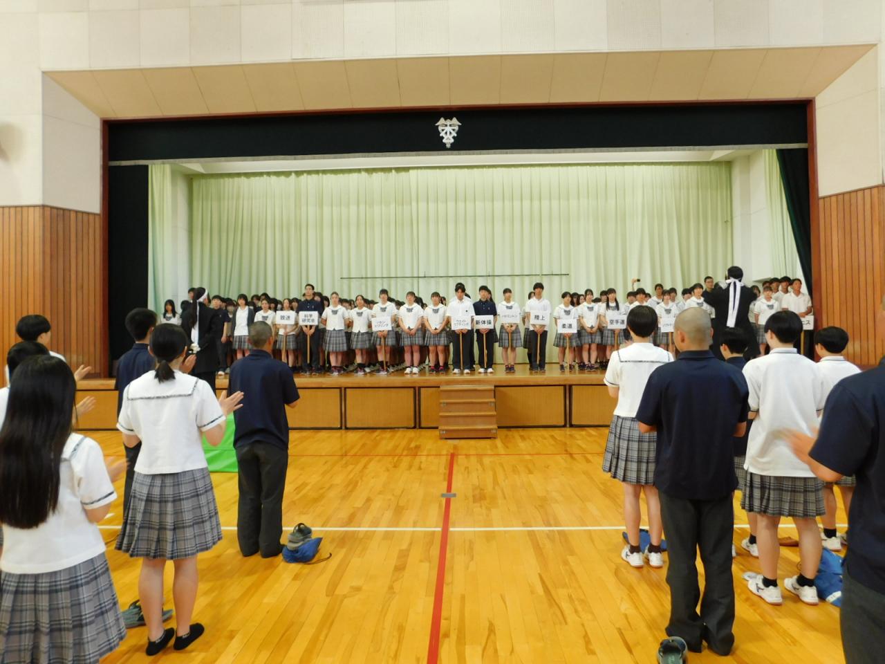 全国大会壮行会が行われました