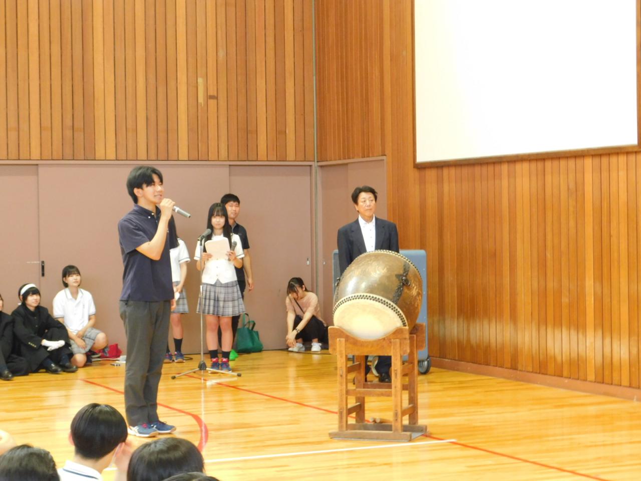 全国大会壮行会が行われました