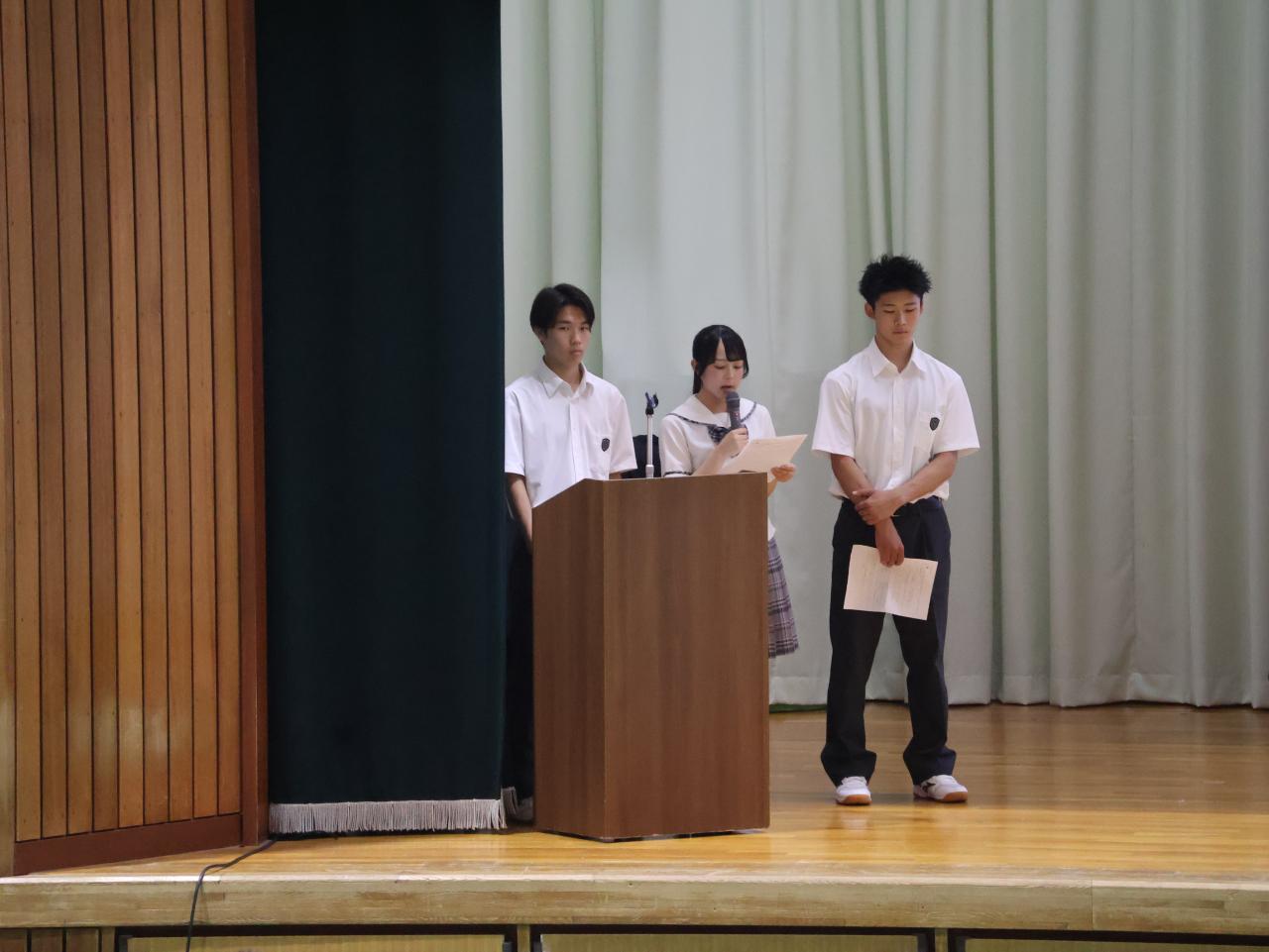 学校説明会が行われました