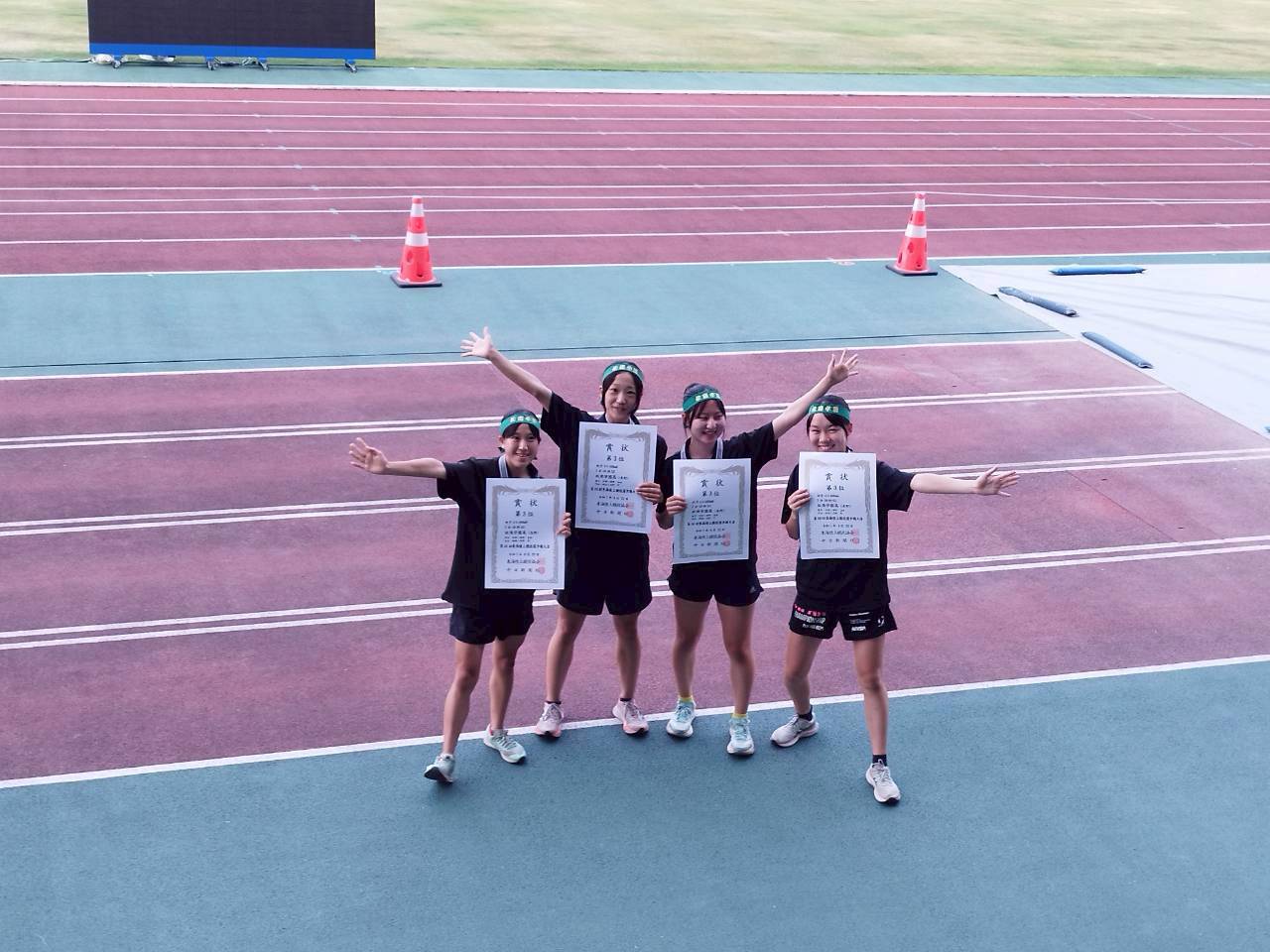 【陸上競技部】東海陸上競技選手権 女子4×400ｍR 第３位　