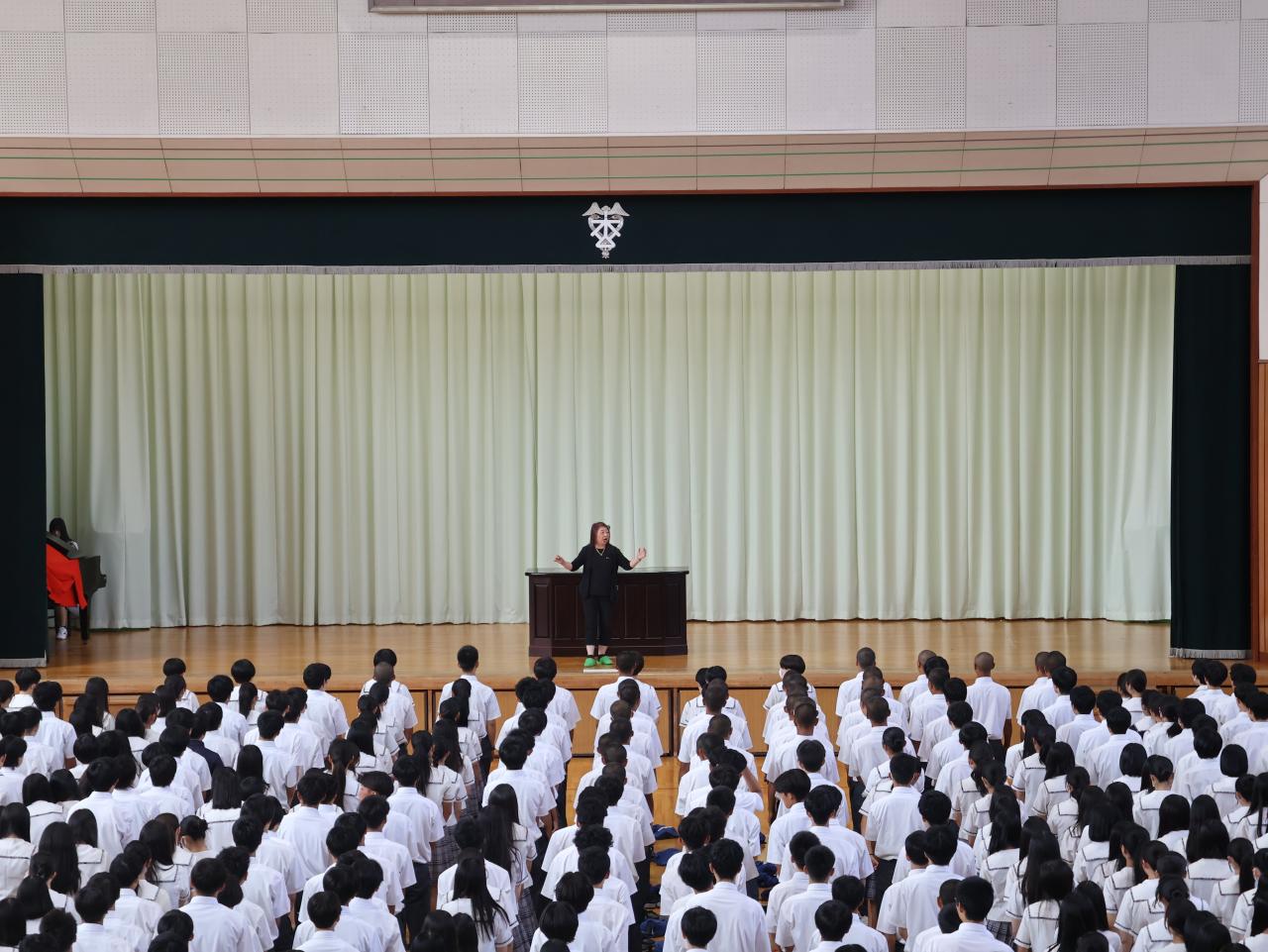 2学期始業式が行われました