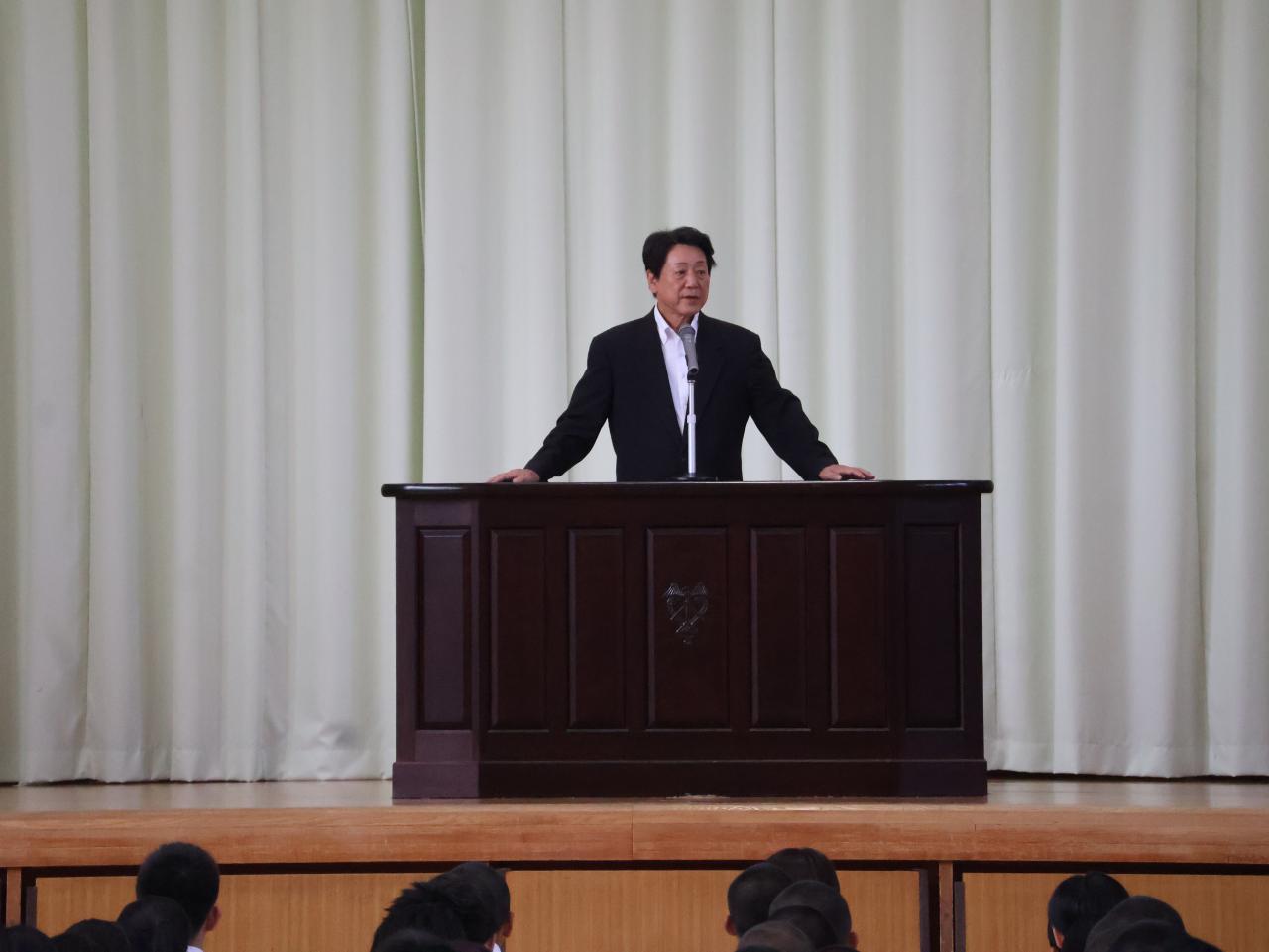 2学期始業式が行われました