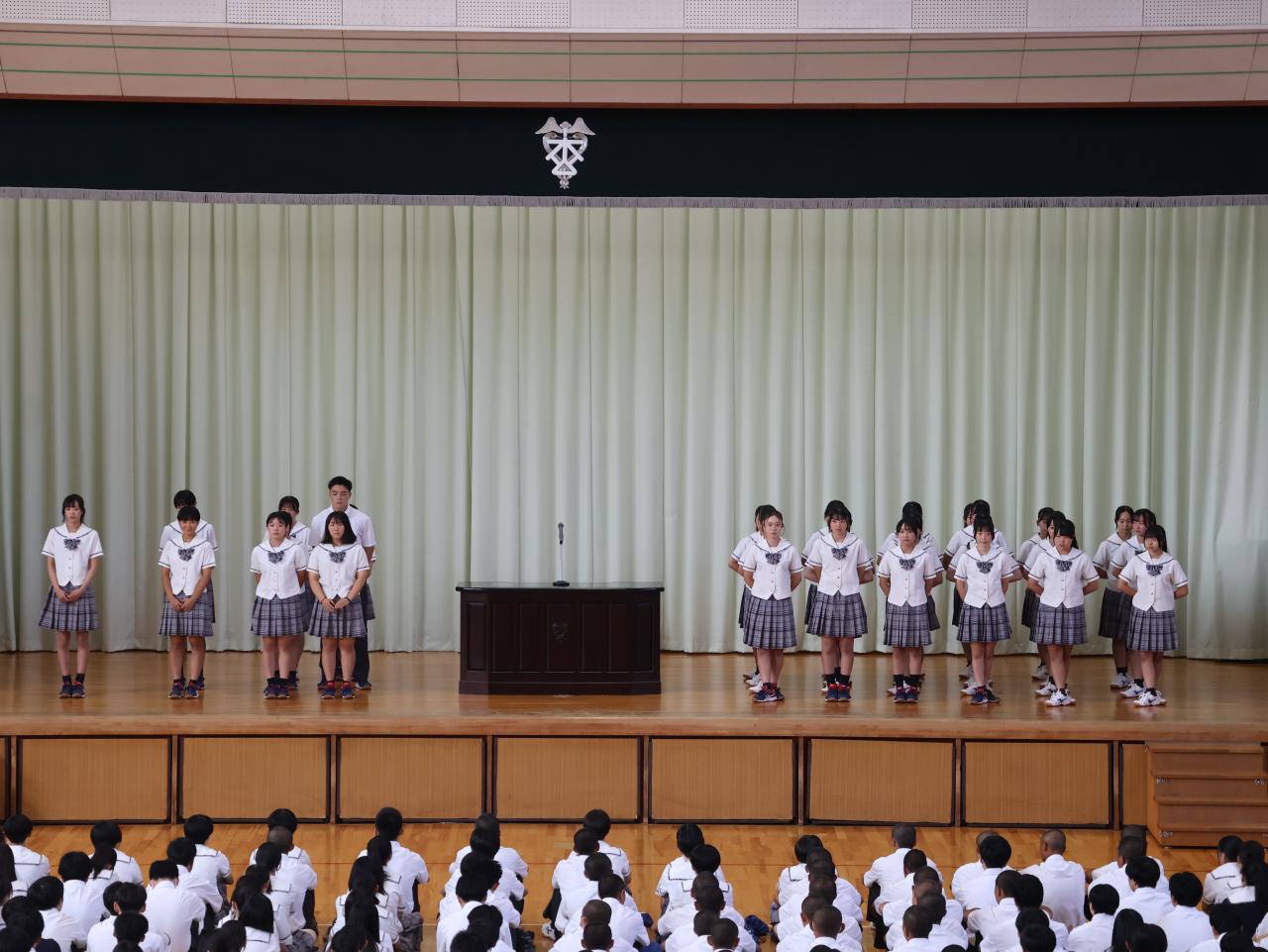 2学期始業式が行われました