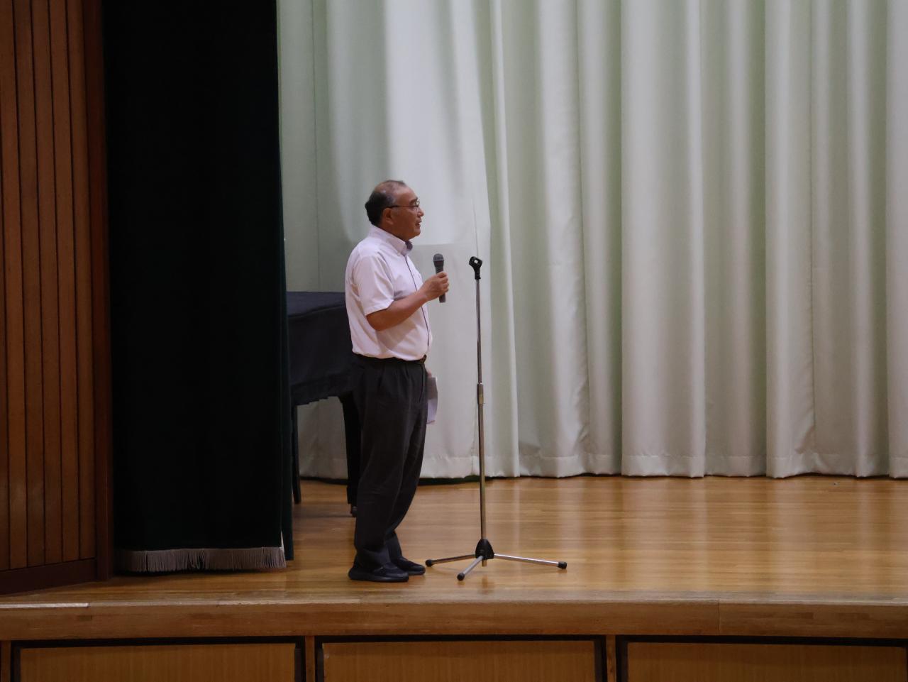 国民スポーツ大会壮行会が行われました