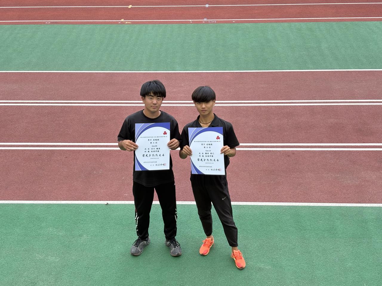 【陸上競技部】長野県高校新人 大会結果