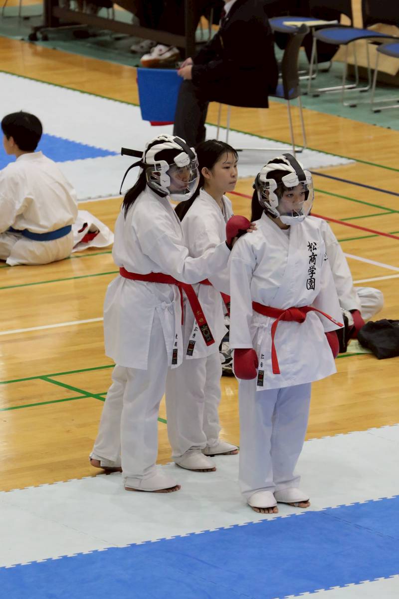 【空手道部】令和７年度長野県高等学校新人体育大会空手道競技大会結果