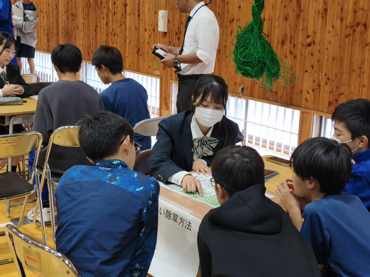 信州大学教育学部附属松本中学校とのSSH探究交流会を実施