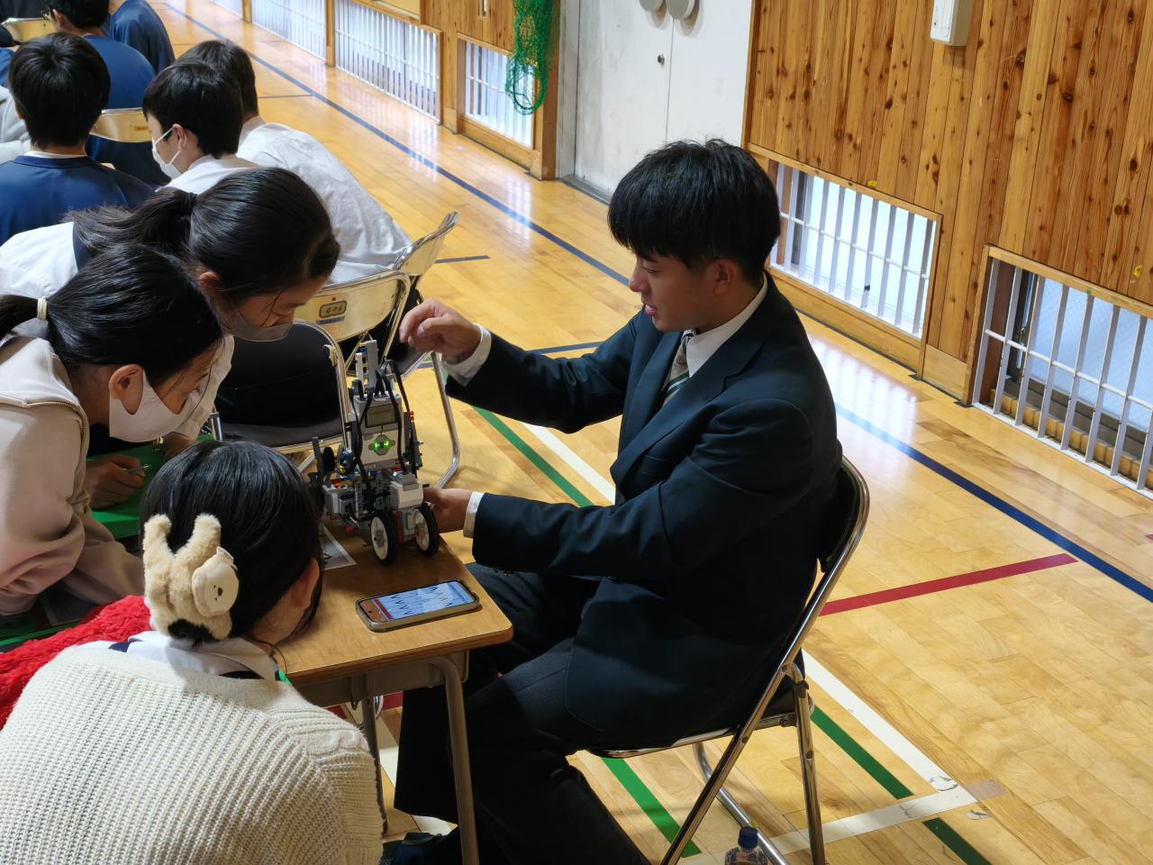 信州大学教育学部附属松本中学校とのSSH探究交流会を実施