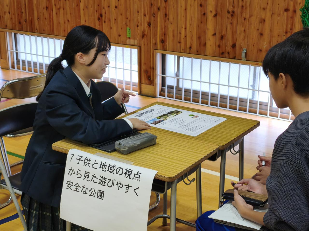 信州大学教育学部附属松本中学校とのSSH探究交流会を実施