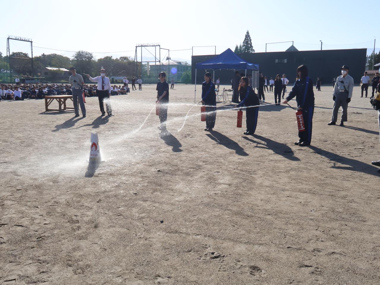 総合防災訓練を行いました