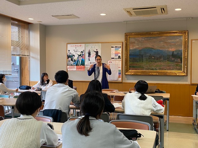 SSH探究教育　【SSH・スポーツセンター合同企画】立命館大学教授による講演会を実施しました