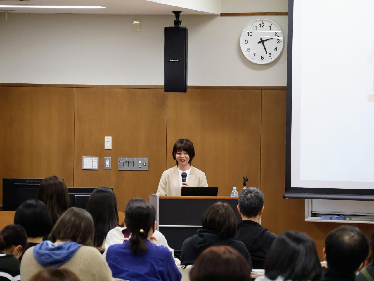 金メダリスト髙木菜那さんをお招きしてPTA教育セミナーを開催しました