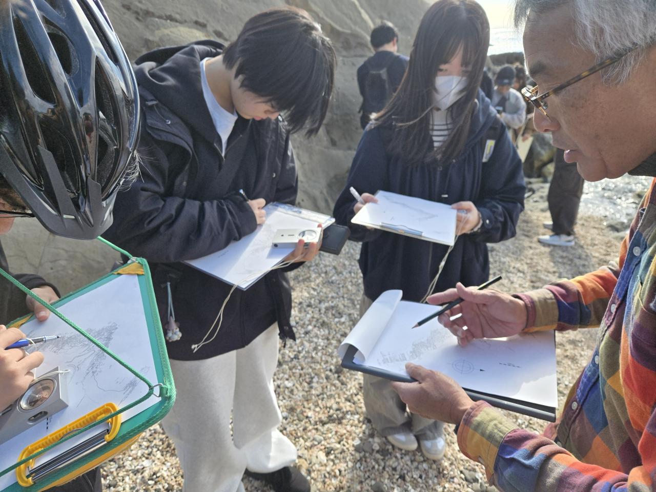 関東方面の地質巡検研修　with 東京学芸大学
