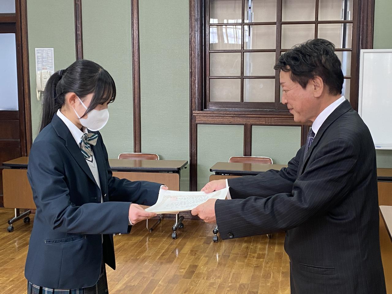 長野学生科学授与式