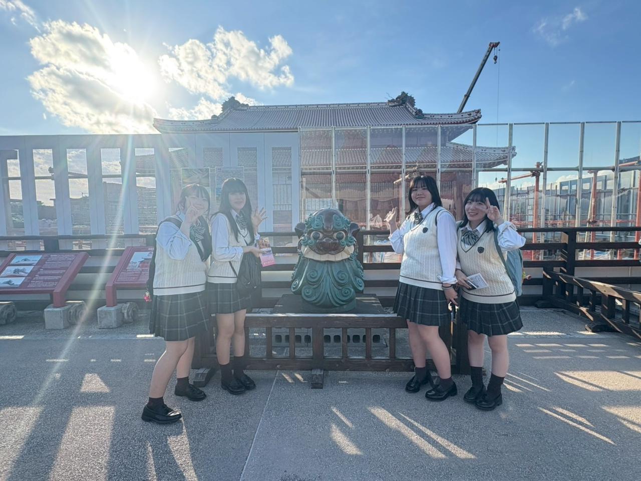 2学年 沖縄修学旅行 1日目