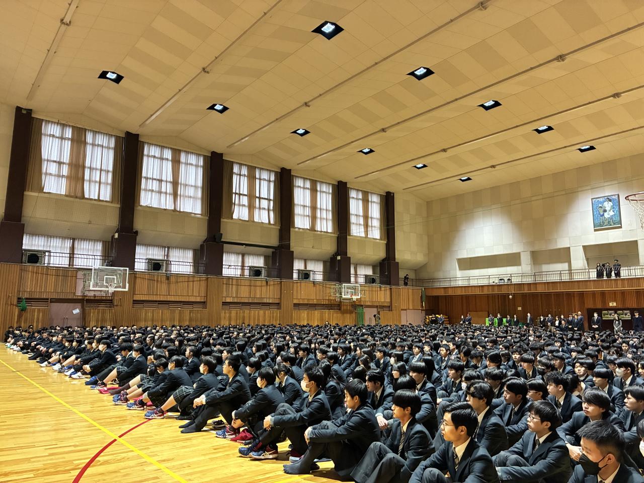 2学期終業式が行われました