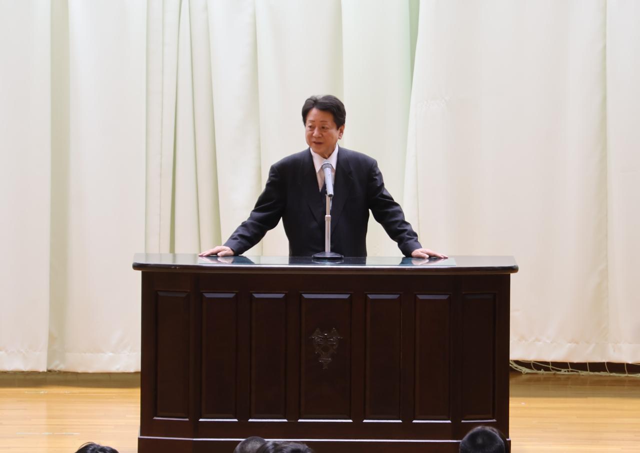 3学期始業式が行われました
