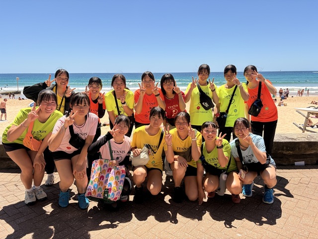 テニス部、オーストラリア遠征へ！