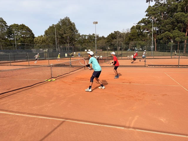 テニス部、オーストラリア遠征へ！