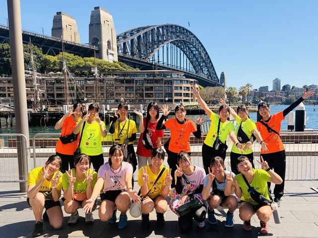 テニス部、オーストラリア遠征へ！