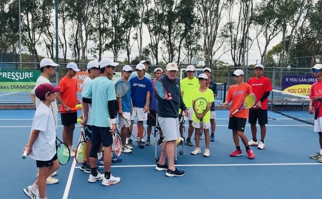 テニス部、オーストラリア遠征へ！