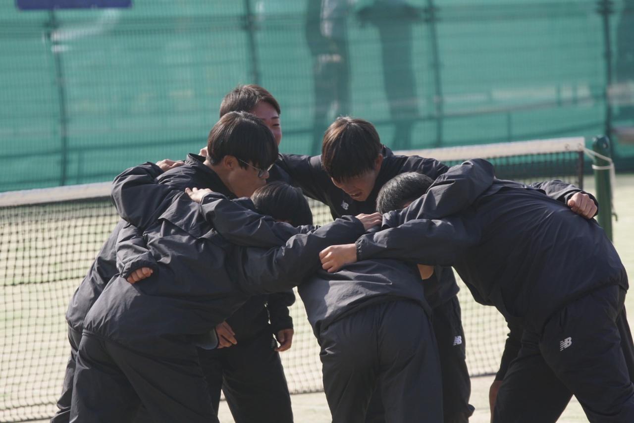 【テニス部】全国私立高校テニス選手権（女子団体）で第６位