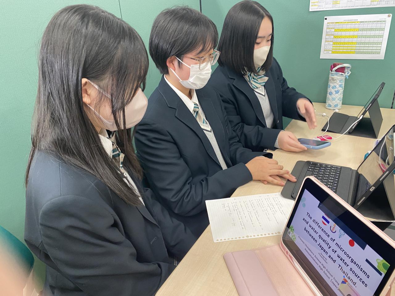 SSHグローバル教育　国際共同研究プロジェクト成果発表