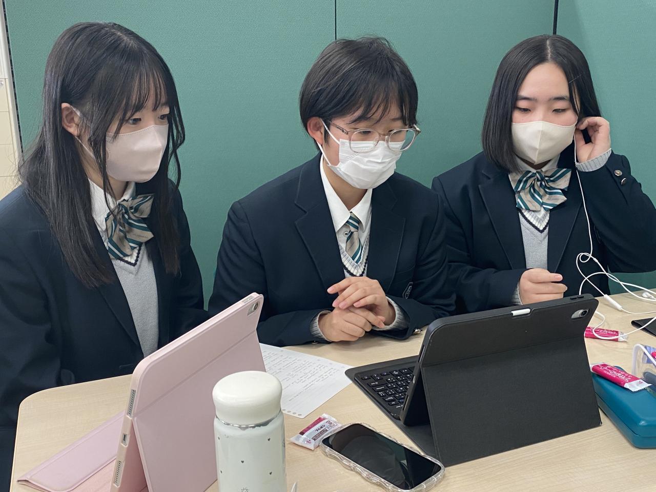 SSHグローバル教育　国際共同研究プロジェクト成果発表