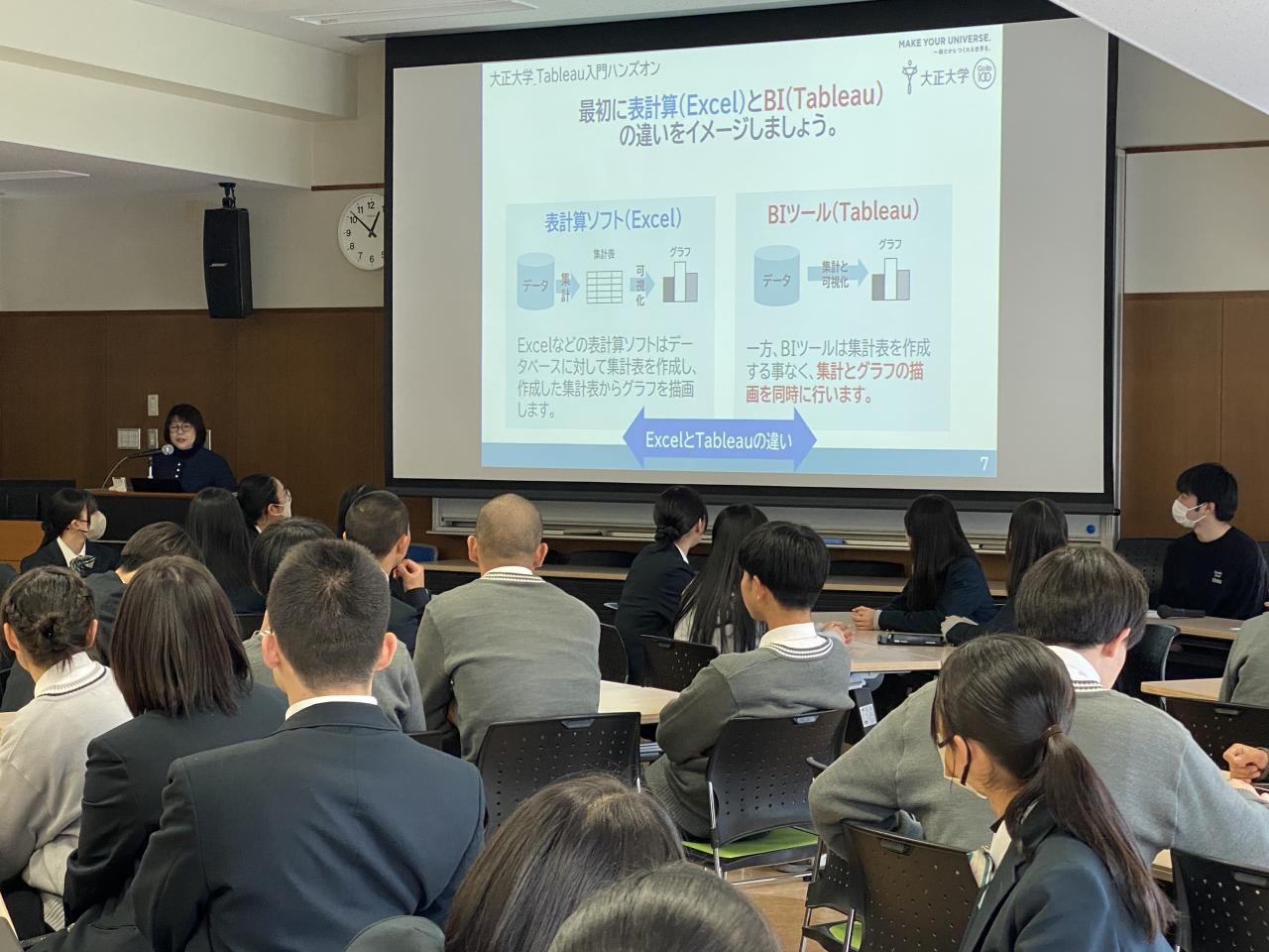 SSHデータサイエンス教育　「Tableau」を活用したデータ分析の授業を実施しました