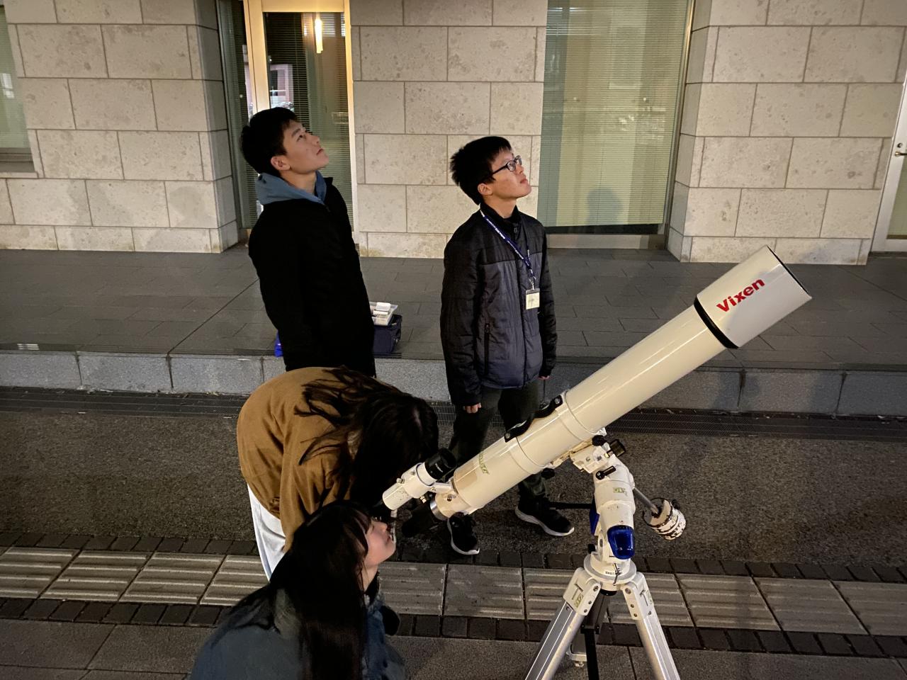 SSH探究教育 東京大学との高大連携「天文学研修(星の教室)」を行いました