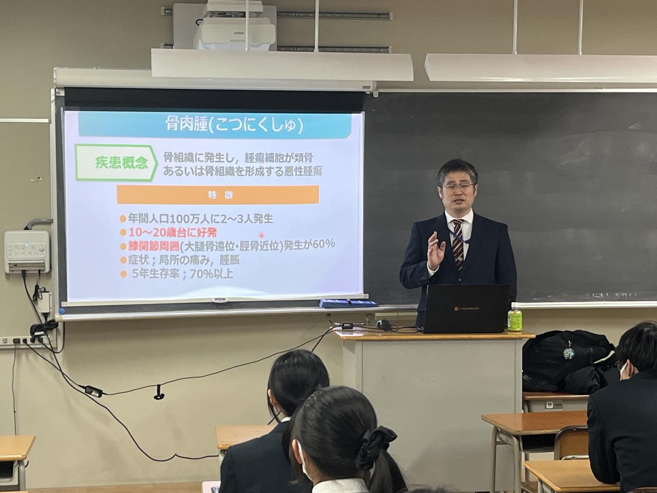 信州大学医学部保健学科 青木薫先生による「出前講座」