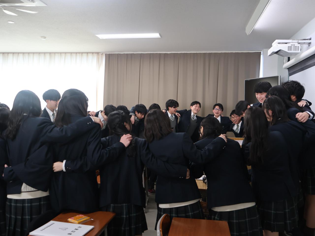 卒業証書授与式が行われました