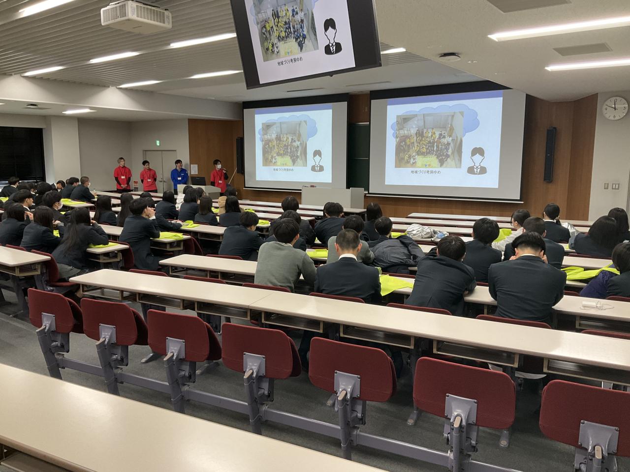 商業科2年生が高大連携授業の一環で松本大学に行ってきました