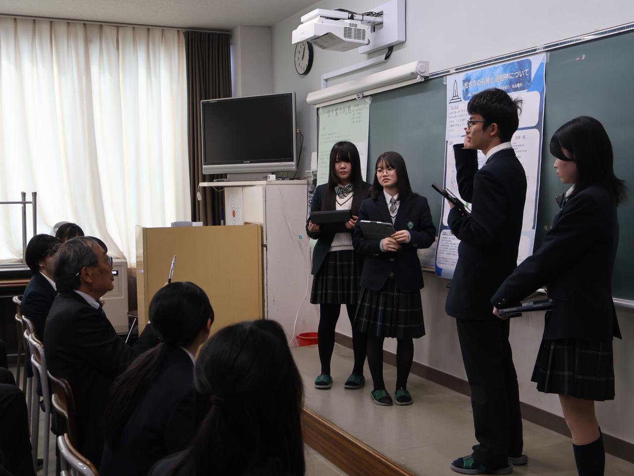 SSH探究教育　令和7年度「SSH成果発表会」を実施しました