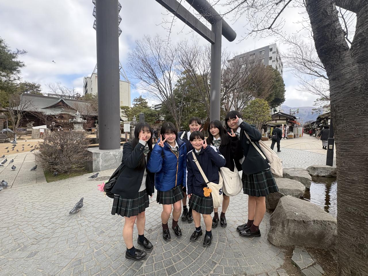 商業科1年生がフィールドワークに出かけました