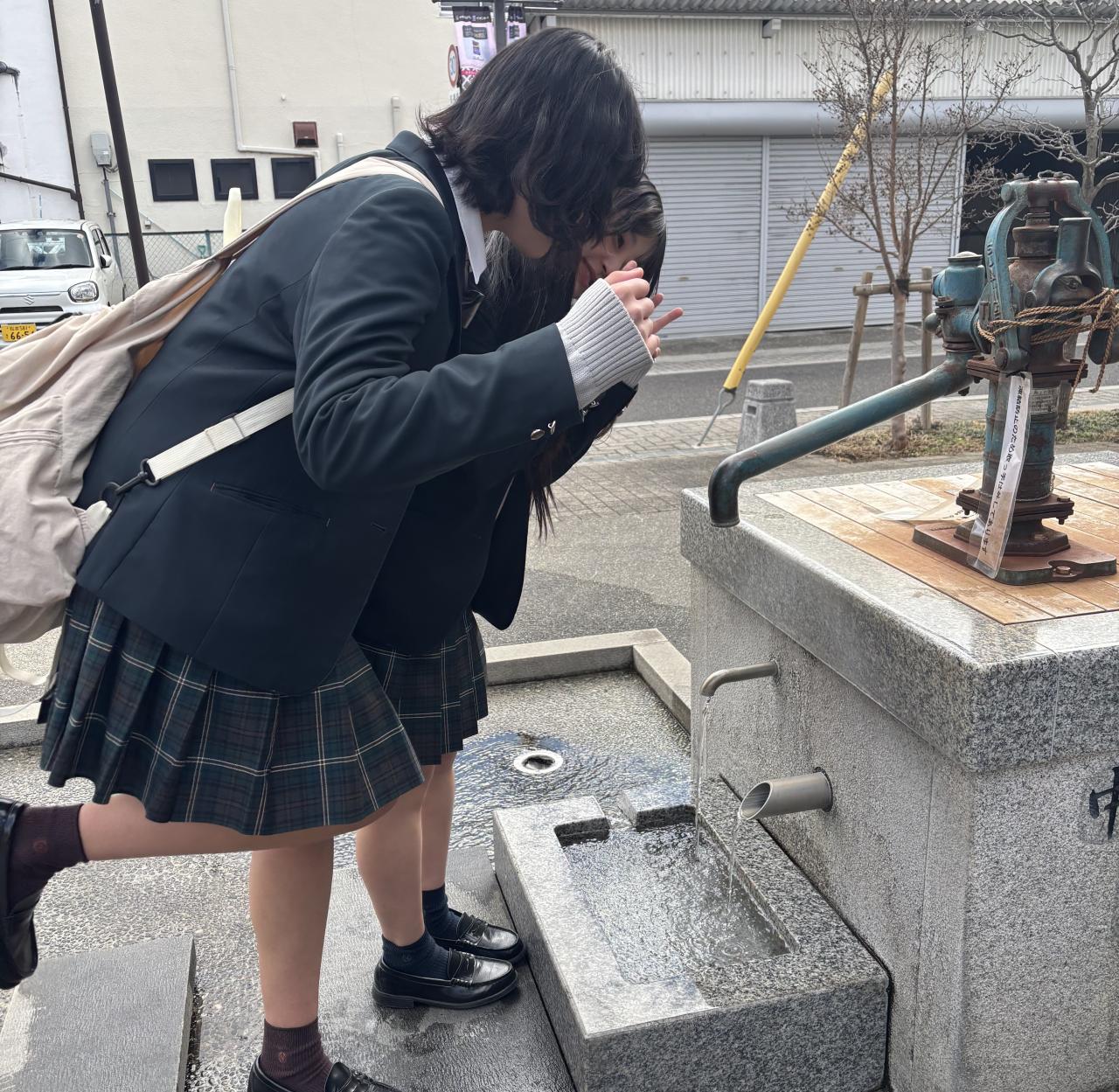 商業科1年生がフィールドワークに出かけました