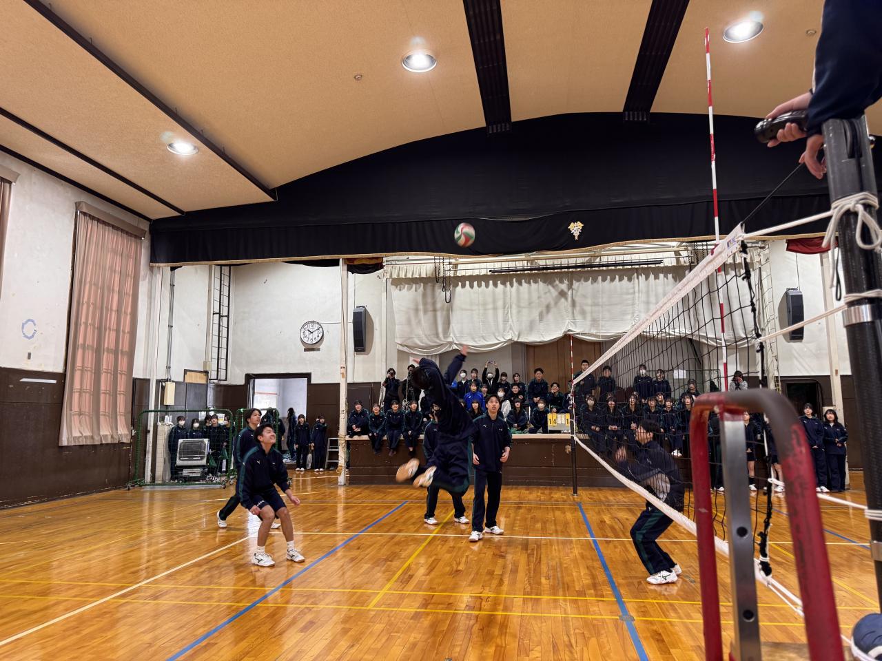 クラスマッチを行いました