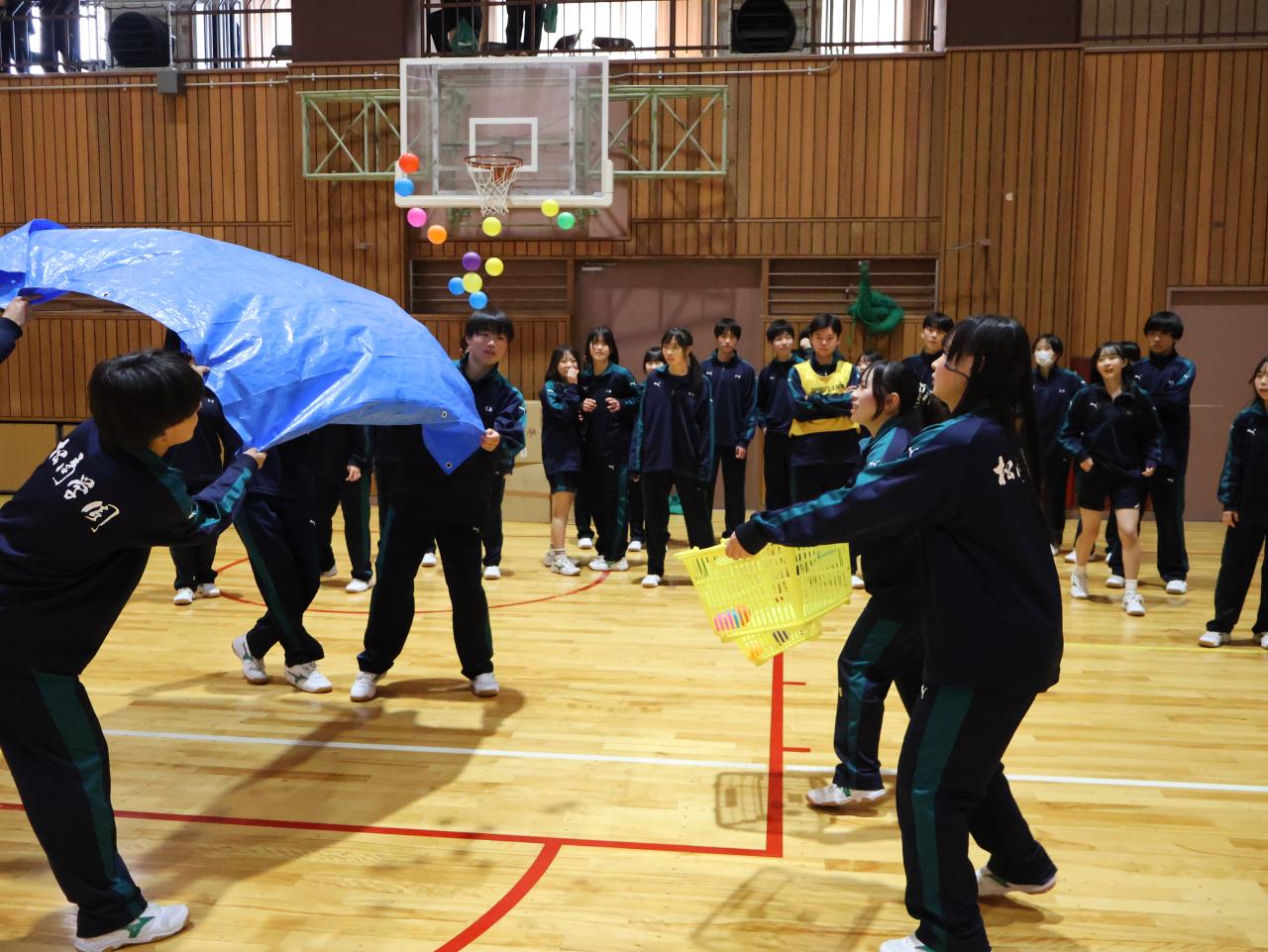 クラスマッチを行いました