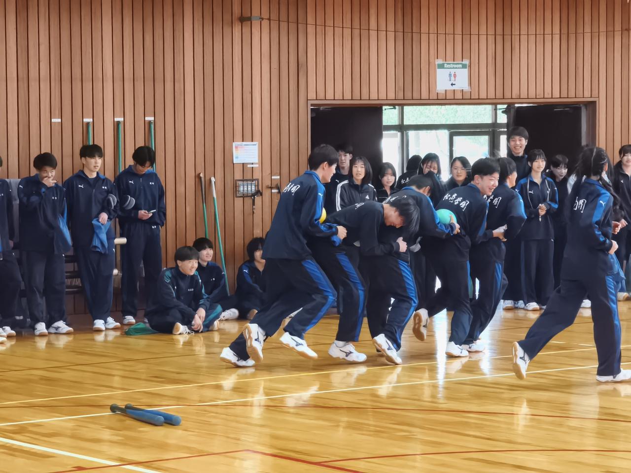 クラスマッチを行いました