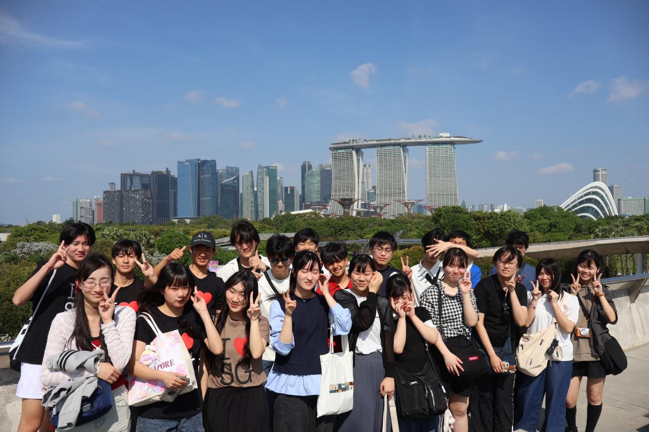 SSHグローバル教育 シンガポール研修がスタートしました(1~2日目)