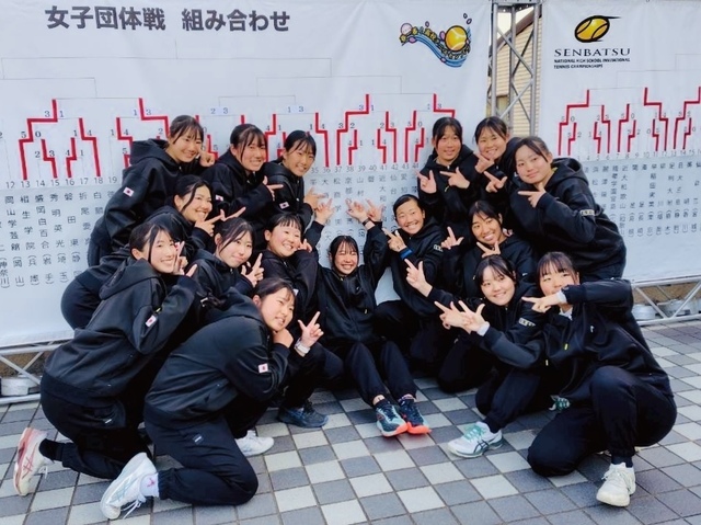 【テニス部】団体ベスト8進出!(全国選抜高校テニス大会)