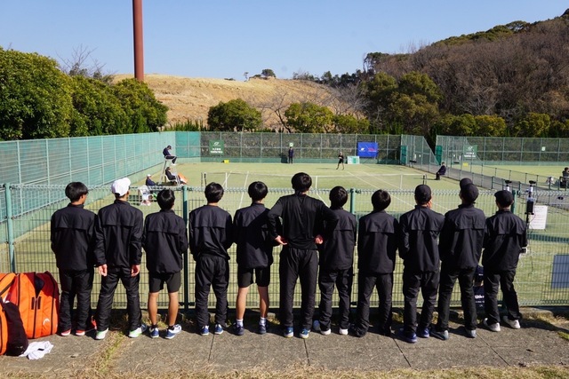 【テニス部】団体ベスト8進出!(全国選抜高校テニス大会)