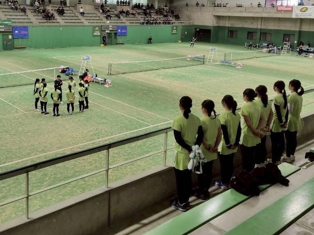 【テニス部】団体ベスト8進出!(全国選抜高校テニス大会)