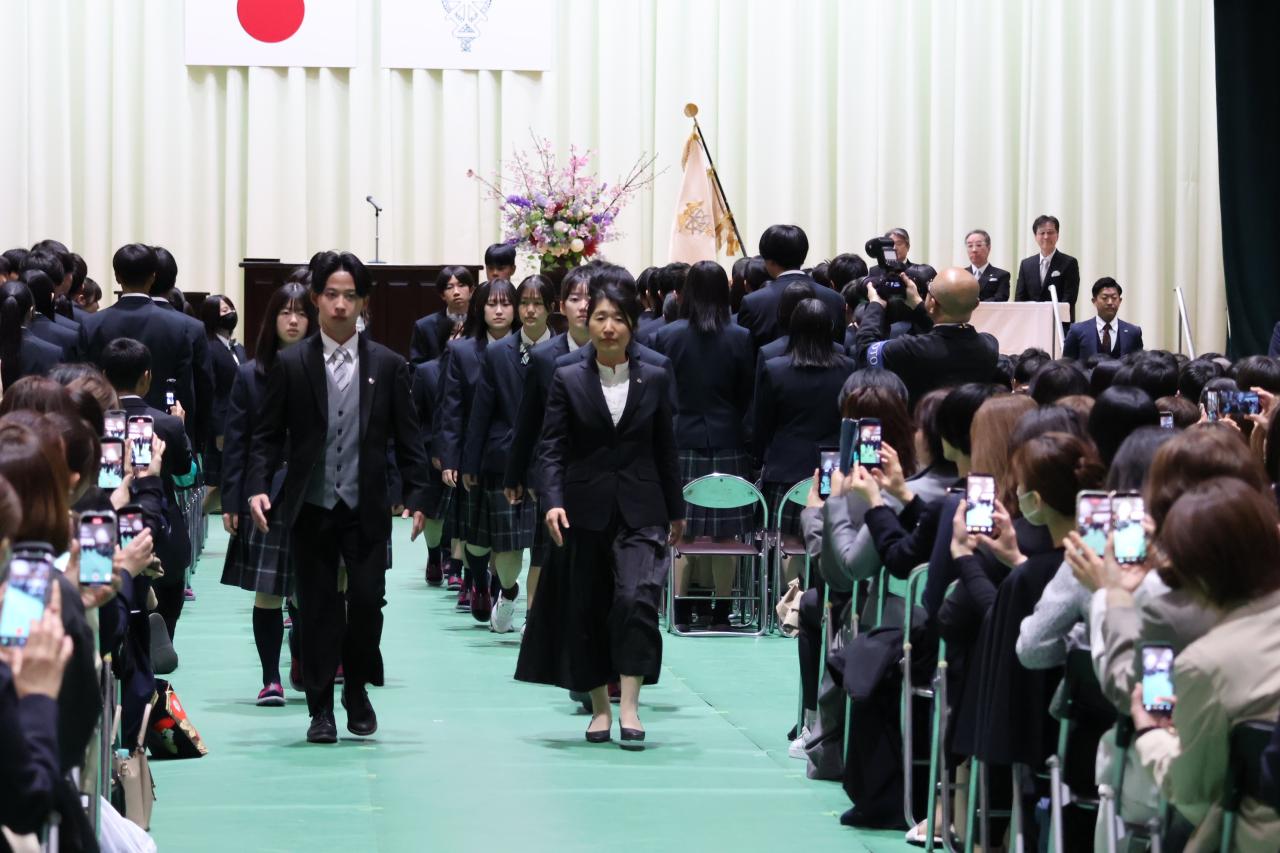 令和8年度 全日制課程 入学式を挙行しました