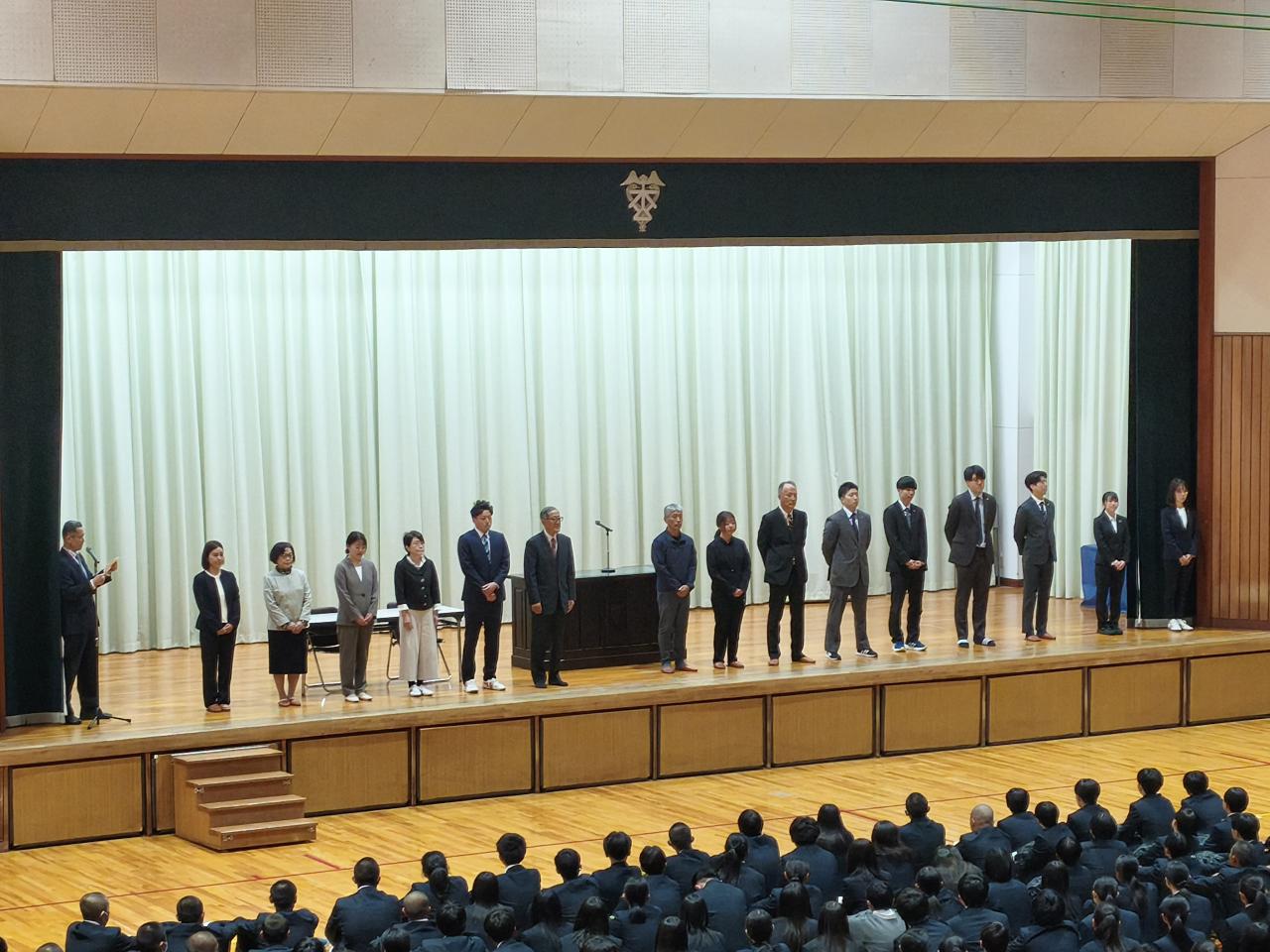 全日制課程 1学期がスタートしました