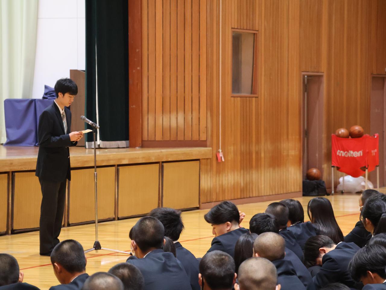 全日制課程 1学期がスタートしました